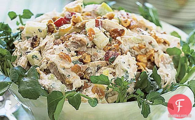 Salada de frango com Cranberries secas