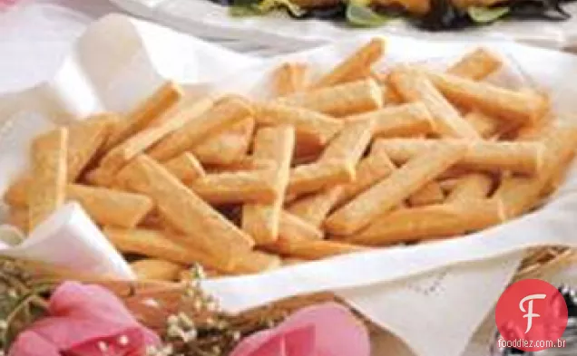Canudos De Queijo Parmesão