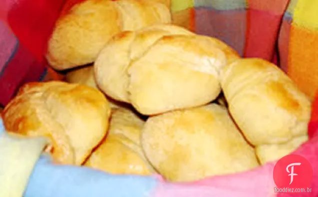 Rolos Saudáveis Do Fermento Do Trigo