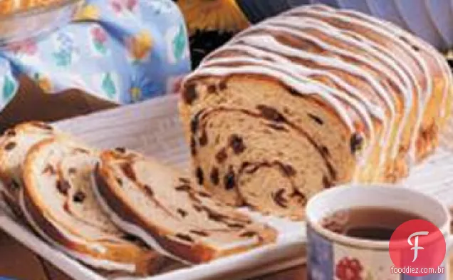 Pão De Passas De Canela