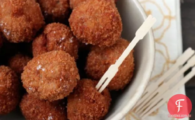 Almôndegas De Schnitzel De Porco