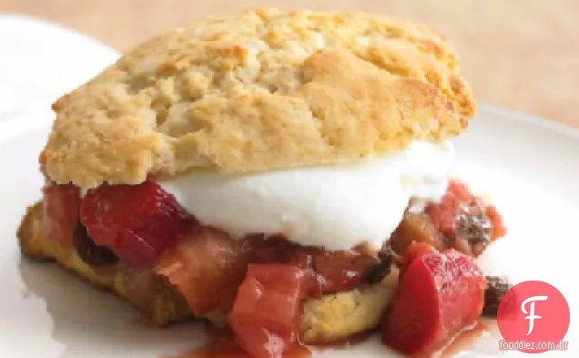 Shortcakes De Ruibarbo