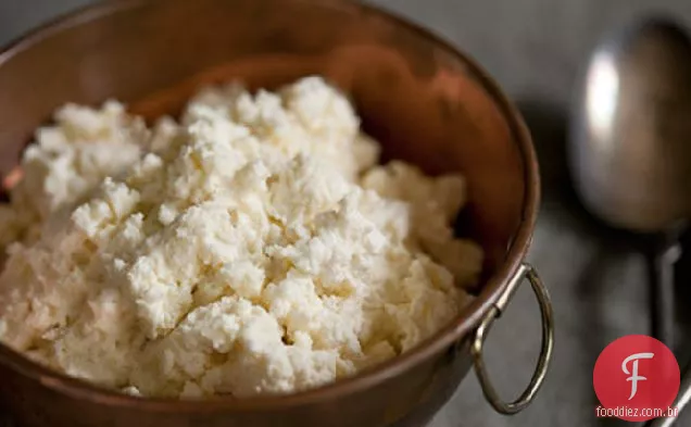 Receita De Ricota De Leite Integral Fresco