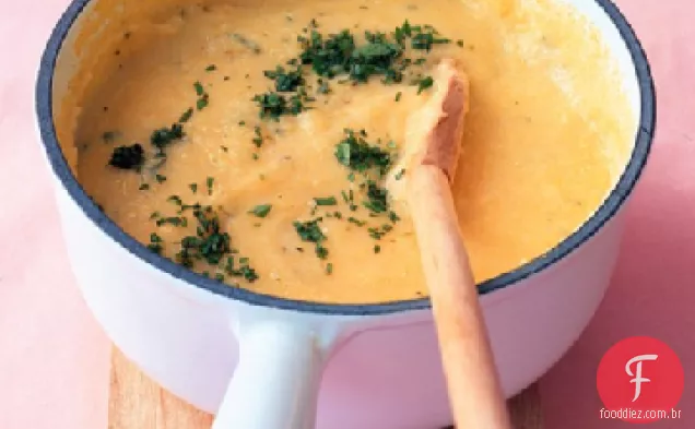 Polenta Cremosa Assada No Forno