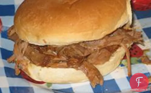 Churrasco De Porco Cozido Lento