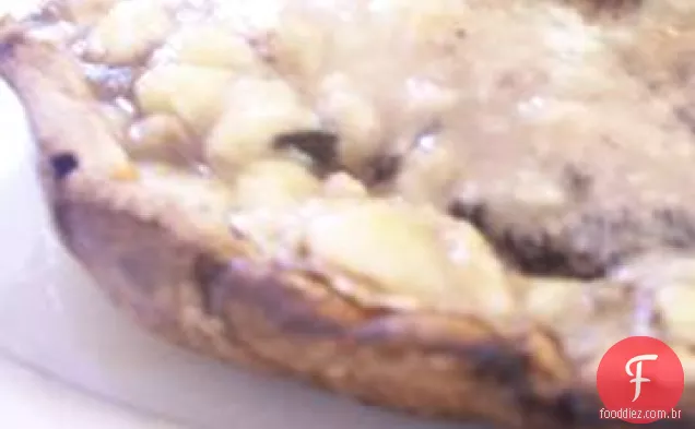 Cogumelos portobello assados com queijo azul