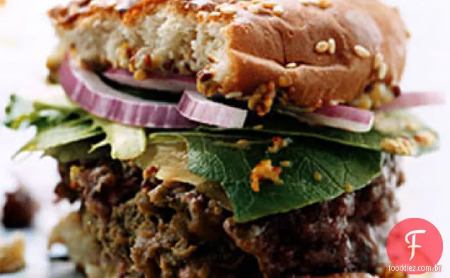 Hambúrgueres Cheios De Tapenade