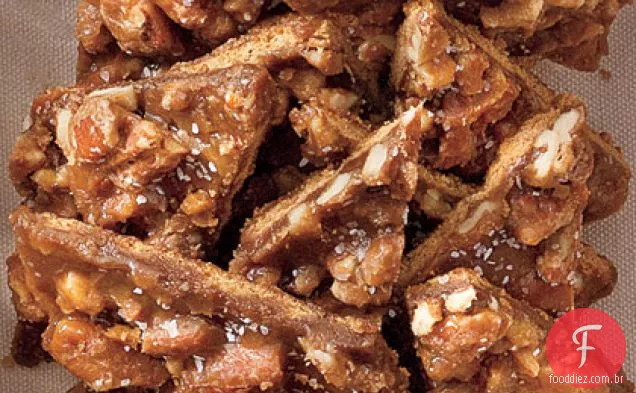 Caramelo Salgado-Barras De Pecan