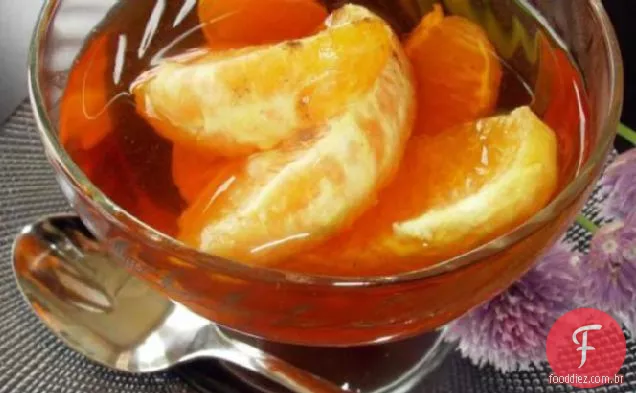 Tangerinas Perfumadas Com Chá