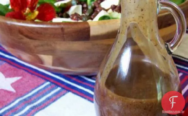 Molho para salada de lavanda e mel