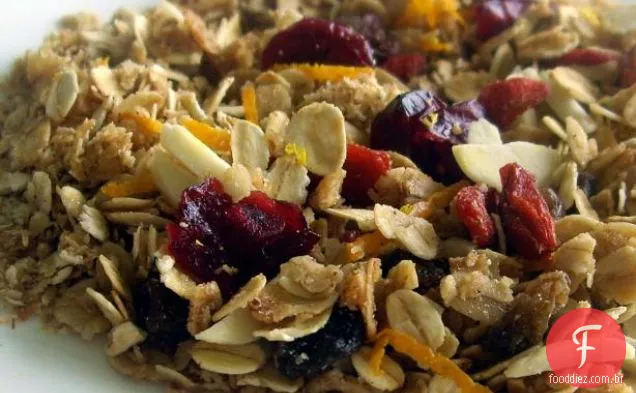 Granola Cítrica Com Baixo Teor De Gordura
