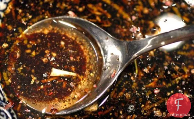 Pernas De Frango Grelhadas Com Melaço De Romã