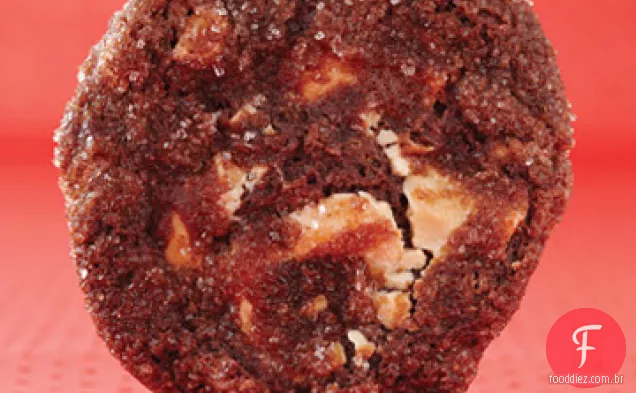 Os biscoitos de chocolate e passas da Sarah