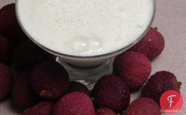 Lychee Lime Lassi (Bebida De Iogurte)