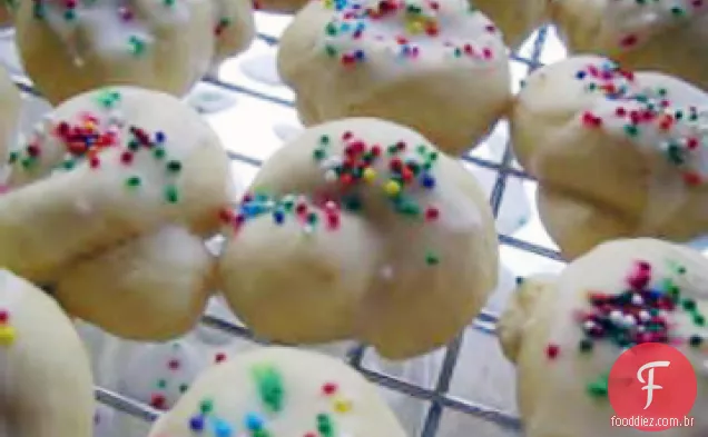Cookies De Férias Italianos