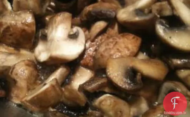 Cogumelos Balsâmicos Assados Com Mel