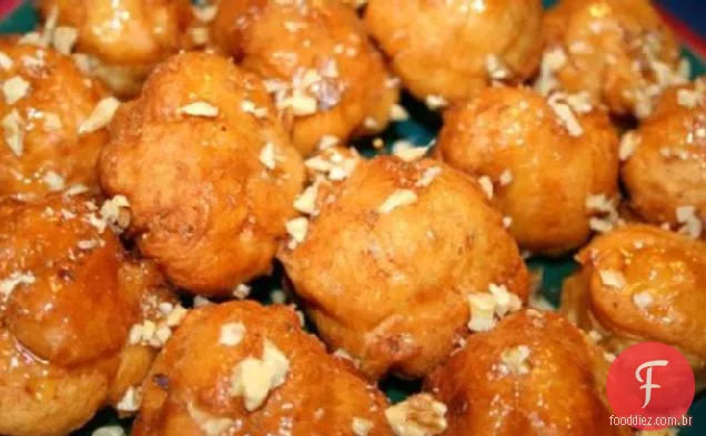 Loukoumades (Bolinhos De Mel Gregos)