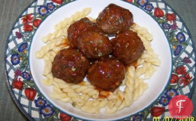 Almôndegas Envidraçadas Tomate