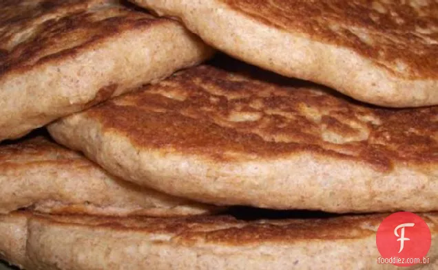 Panquecas Saudáveis De Trigo Integral Com Mel