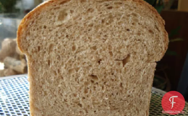 Pão De Sanduíche De Trigo Integral De 50%