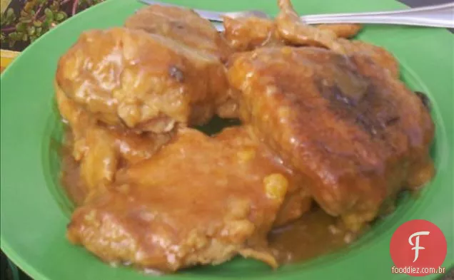 Frango De Gergelim Assado Com Molho De Soja
