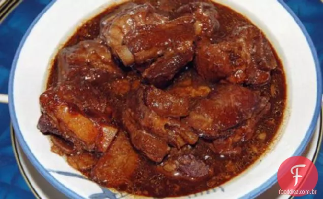 Crock Pot Costelas Estilo Chinês