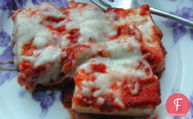 Tiras De Tofu De Queijo-Estilo Italiano