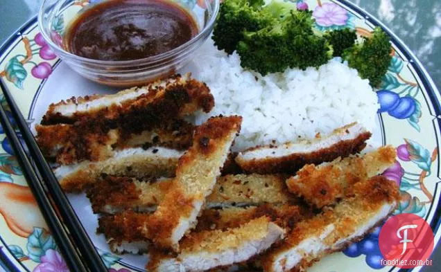 Carne De Porco Japonesa Katsu