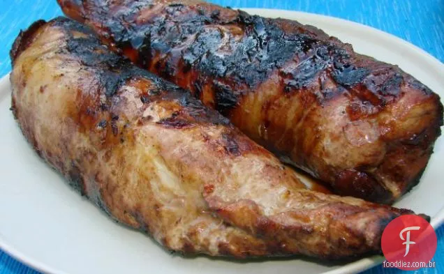 Carne com casca de laranja ou tangerina da Madame