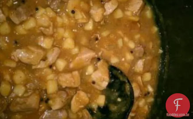 Adobo Filipino (porco ou frango) com variação de fogão lento