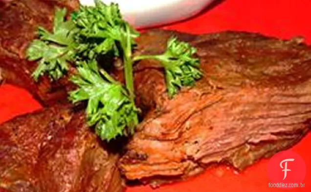 Carne De Veado Cozida Lentamente