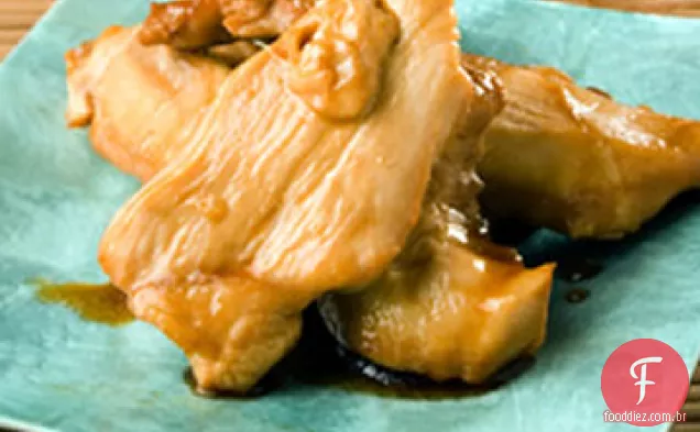 Tiras De Frango Pegajosas