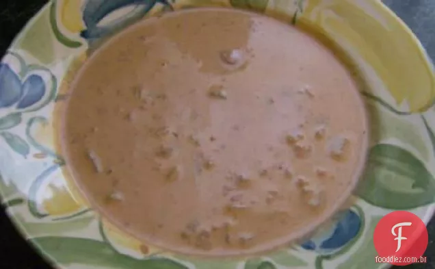 Sopa De Tomate Queijo Com Batatas