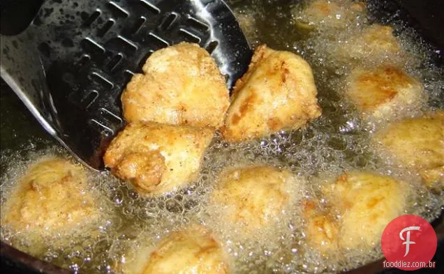 Frango Doce Picante Marinado Com Molho De Soja