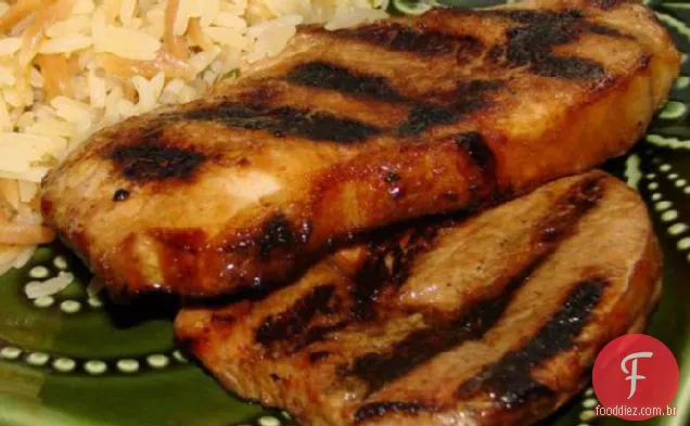 Bifes De Porco Marinados