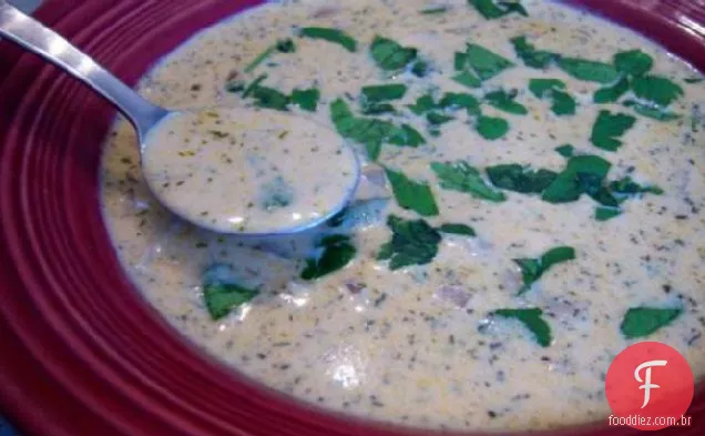Sopa De Cogumelos Húngara