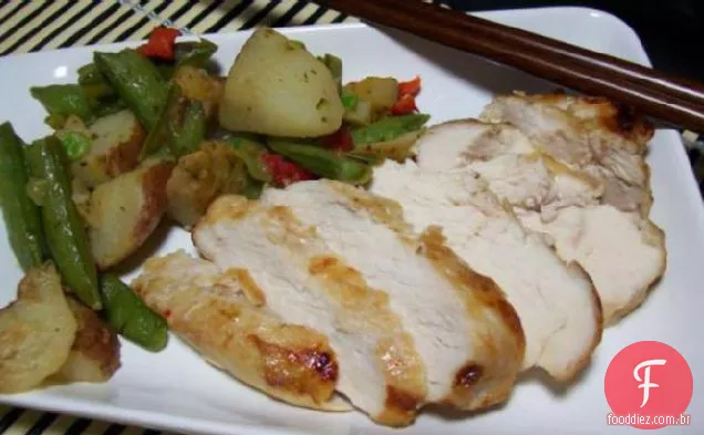 Frango para churrasco ao estilo do leste asiático (ou grelhar)