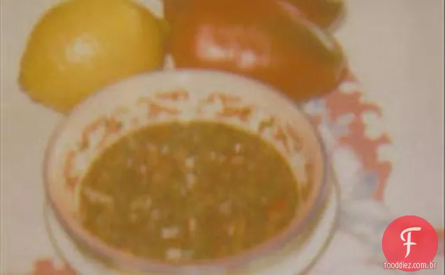 Molho De Pimenta De Coentro Tailandês / Pla Krapong Paw