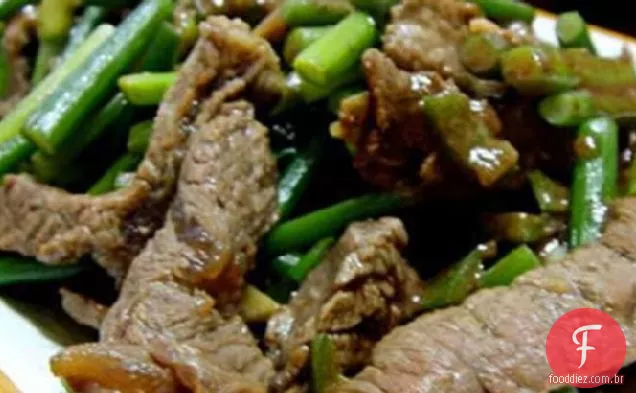 Carne & Alho Scapes Fritar
