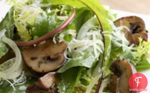 Salada De Cogumelos Salteada