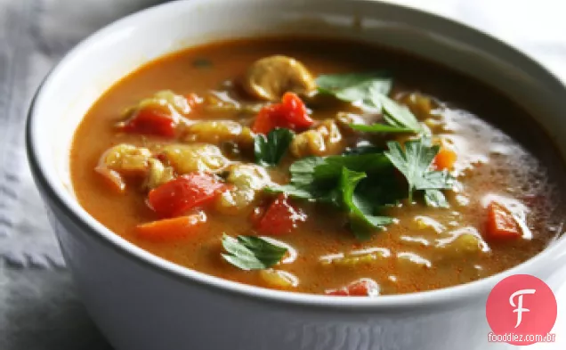 Sopa De Frango Do Segundo Dia