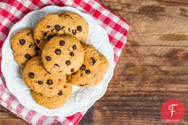 Biscoitos De Chocolate Com Passas