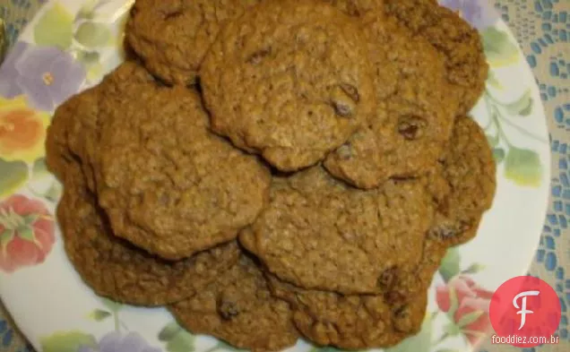 Biscoitos de chocolate com aveia II