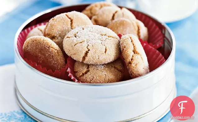 Biscoitos De Gergelim Crocantes