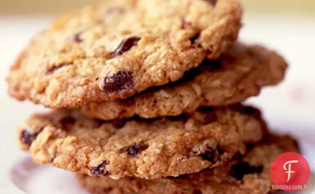 Biscoitos De Aveia Com Passas