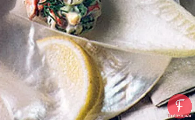 Salada De Lagosta Em Endive Spears