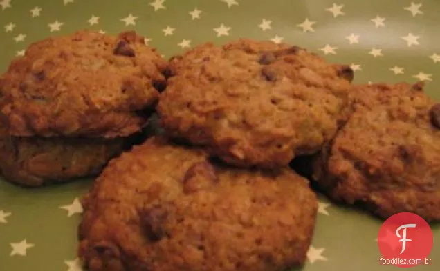 Chocolate Chip Laranja Biscoitos De Aveia