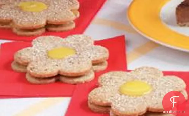 Biscoitos De Coalhada De Limão