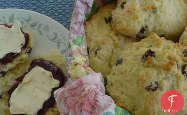 Melhores Scones De Passas De Leitelho