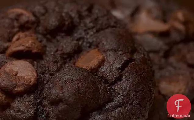 Biscoitos De Chocolate Escuro Duplo